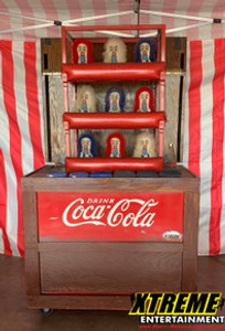 Vintage Queppe Doll Knockdown Carnival Game