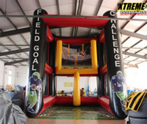 Giant Inflatable Field Goal Challenge