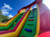 Mega Xtreme Obstacle course inflatable rental — a giant, action-packed obstacle perfect for competitive fun at events, schools, and parties.