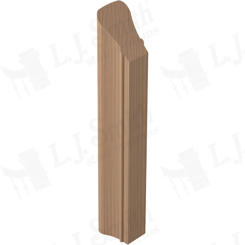 Wood Stairparts - Wood Fittings - LJ-Smith Rail Fittings - LJ-6010 Rail ...