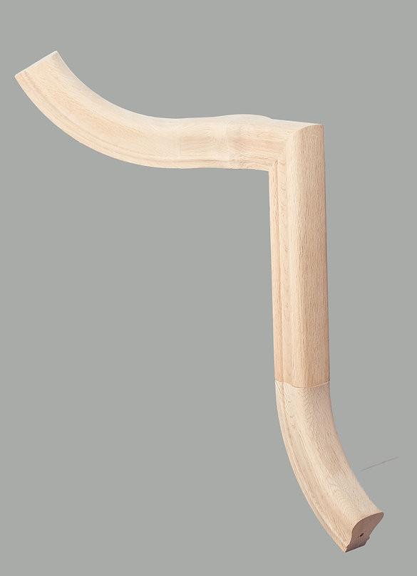 C-7266 Gooseneck Left Hand 2 Riser with Cap 135 Degree