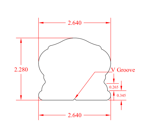 C-7321 Quarterturn Newel Cap