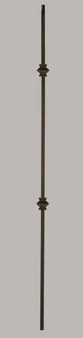 2KNUC44 2557 Double Knuckle 1/2" Iron Baluster