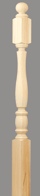 C-4445 Richmond 3 1/4" x 54" Landing Newel