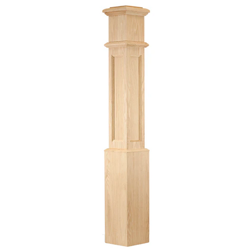 C-4891-FP Flat Panel 7 1/2" x 56" Box Newel