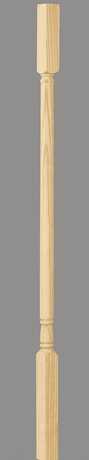 C-5070 Traditional 1 1/4" x 34" Square Top Baluster