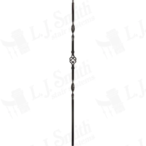 LIH-HOL8044 Double Ribbon Single Basket Baluster (Hollow)