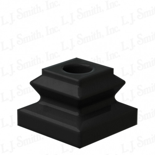 LI-R08F Flat Shoe for 1/2" Round Iron Baluster.