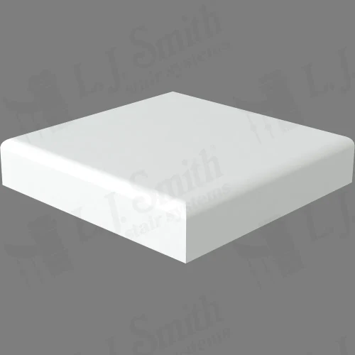 LJ-9000 Gloss Primed Flat Top Plate for Box Newels