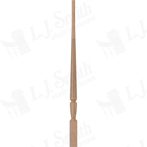 LJF-2015 Pin Top 1 3/4" X 34" Fluted Baluster