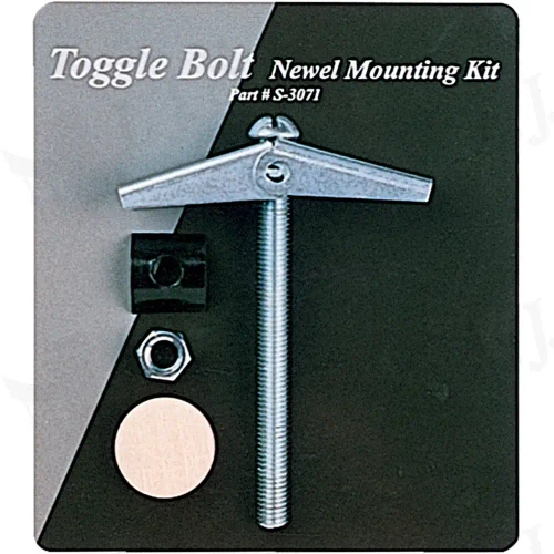 LJ-3071 Hemlock Toggle Bolt Newel Mounting Kit