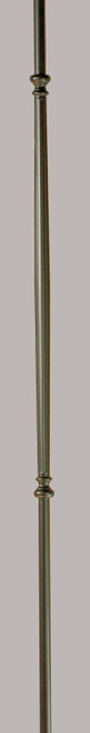 M65244 2596 Venetian Fluted Bar 5/8" Iron Baluster (Round)