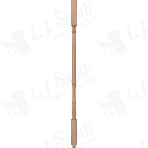 S-5067-34 Traditional 1 1/4" X 34" Square Top Baluster