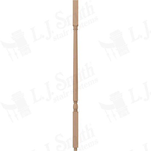 S-5141-34 Traditional 1 1/4" X 34" Square Top Baluster