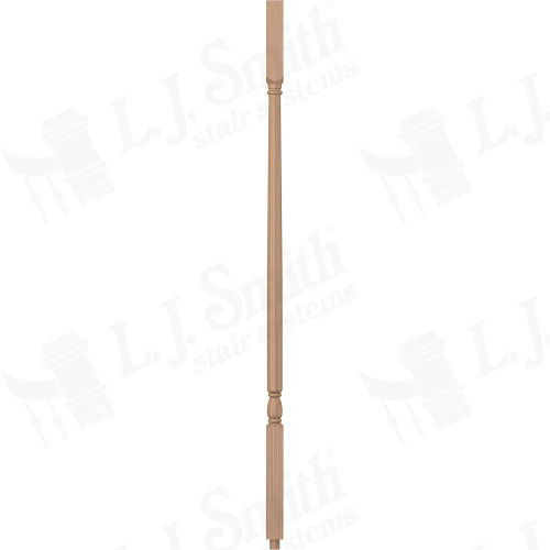 S-5141-39 Traditional 1 1/4" X 39" Square Top Baluster.