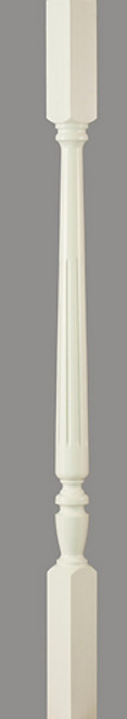 C-5201 Chippendale 1 3/4" x 41" (Flute) Square Top Baluster