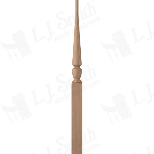 LJP-3013PT 3 1/2" X 43" Pin Top Newel