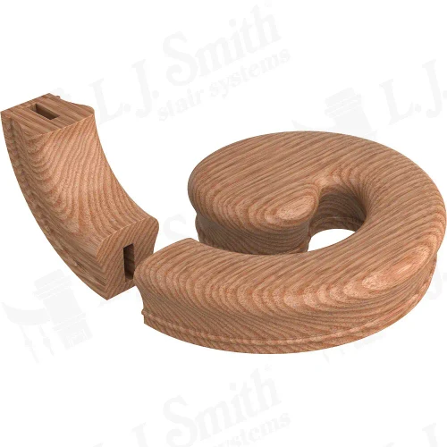 LJ-7235P-90 Conect-A-Kit Plowed Right Hand Volute With 90 degree upeasing for LJ-6210