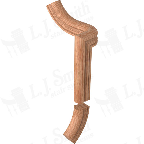 S-7550 Left Hand 2-Rise Gooseneck No Cap for LJ-6519 (S-Line)