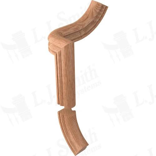 S-7555 Right Hand 2-Rise Gooseneck No Cap for LJ-6519 (S-Line)