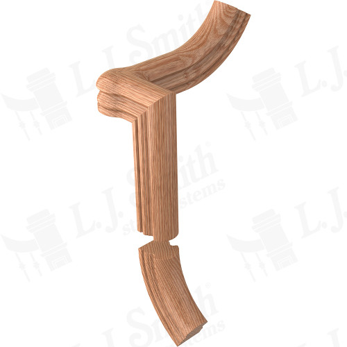 S-7565 Right Hand 2-Rise Gooseneck With Cap for LJ-6519 (S-Line)