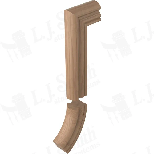 S-7599 Straight 2-Rise Gooseneck No Cap for LJ-6519 (S-Line)