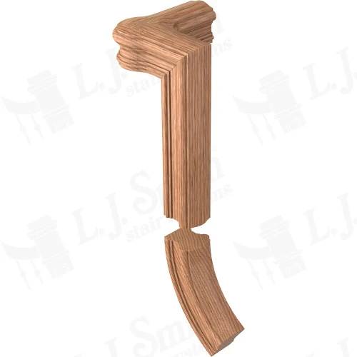 S-7986 Right Hand 2 Rise Gooseneck With Cap for LJ-6900 (S-Line)