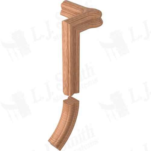 S-7B81 Left Hand Gooseneck With Cap for LJ-6B10 (S-Line)