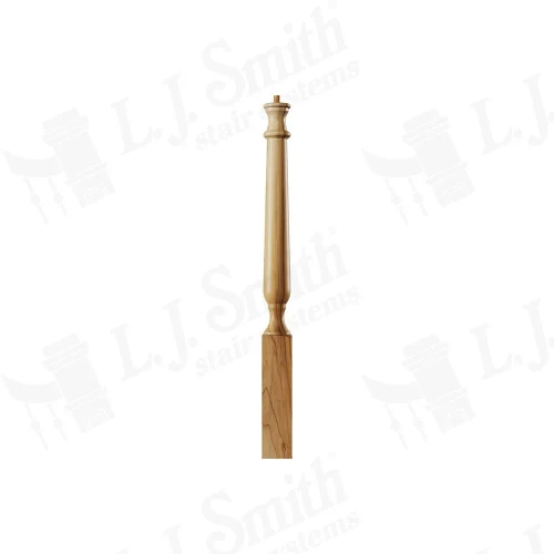 LJ-3710 Ashthorpe 3 1/2" x 43" Short Utility Newel