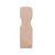 #6025 White Oak / Ash / Hickory 1 3/4" X 5 1/2" X 10' Contemporary Grooved Rail.