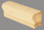 C-7007 Coped Rail End