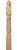 #CSN130 Poplar 5 1/2" X 48" Block Top Newel Post