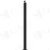CR-310U-36 Low Sheen Black Rake Up Metal 2" Newel Post (10 Holes)