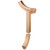 #7560 Left Handed Gooseneck, 2 Rise With Cap