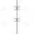 LIH-HOL20044 Single Ribbon Double Butterfly Baluster (Hollow)