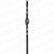 LIH-NWLBASK48 Single Basket Iron Newel