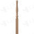 LJB-3910 Bristol 3 1/4" x 43"Shortest Utility Beaded Newel.