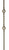 MEGA-2BASK 2853 MEGA Double Basket 3/4" Iron Baluster
