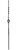 T-CS16.1.3 Single Basket Double Twisted Baluster 1/2" X 44" (Hollow)