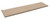 Fisher Stair Red Oak Amish Crafted 10 1/2" X 36" Return Tread