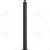 CL-310DL-39 Level Down Left 39 rake to 39 level 2" x 37 3/8" Metal Newel Post. (11 Hole)