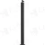 CR-310D-39 Low Sheen Black Rake Down Metal 2" Newel Post (11 Holes)