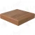 LJ-9000 White Oak Flat Top Plate for Box Newels
