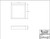 LJ-9300 Red Oak Flat Top Plate for Box Newels
