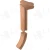 S-7481 Left Hand 2-Rise Gooseneck with Cap for LJ-6400 (S-Line)