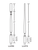 LJ-2705 Ashthorpe 1 3/4" x 38" Square Top Baluster