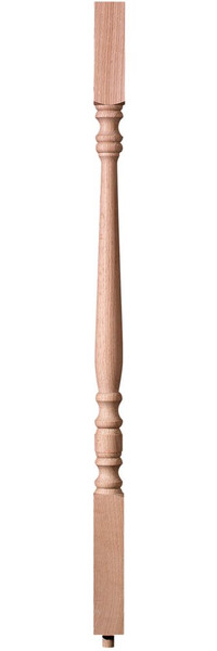 #5105 Square Top 1 3/4" x 31" Hampton W/pin Baluster.