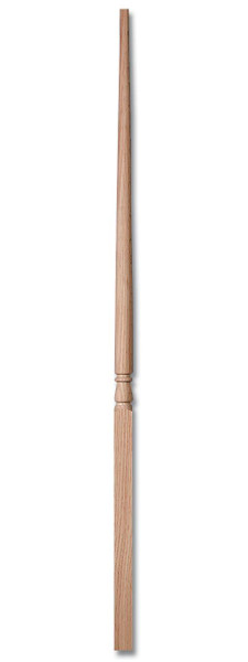 #5015lb Long Bottom 1 1/4" X 41" Traditional Plain Baluster.