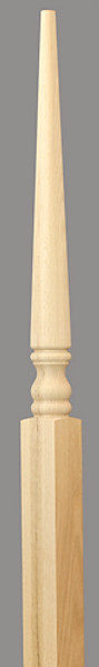 C-4019 3" x 48" Traditional Intermediate Rake Newel