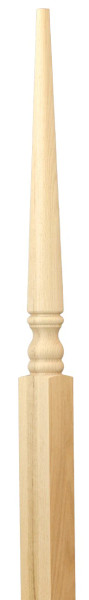 C-4019 3" x 48" Traditional Intermediate Rake Newel